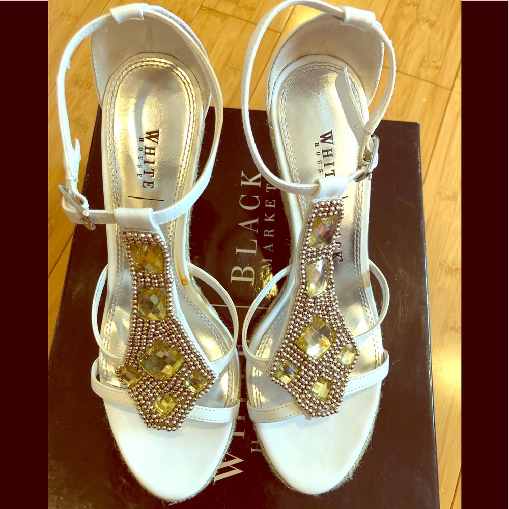 White House Black Market Espadrilles. Size 7.5